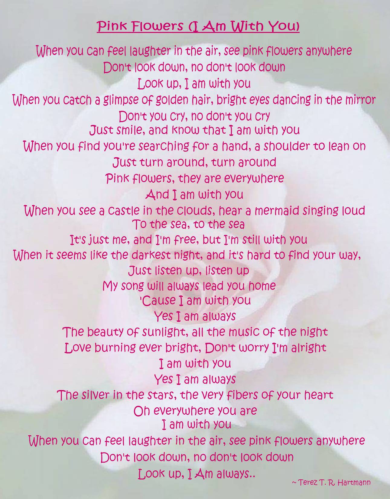 Pink Flowers Lyrics