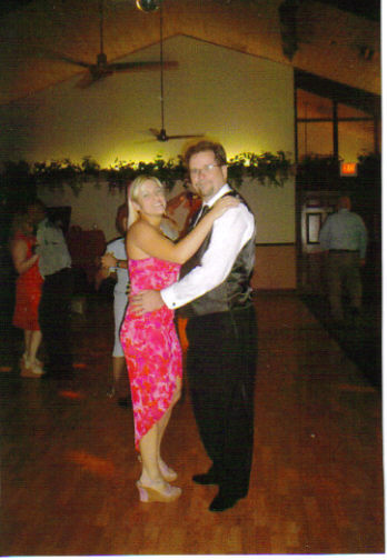 Jen & Mike at Alisa's wedding